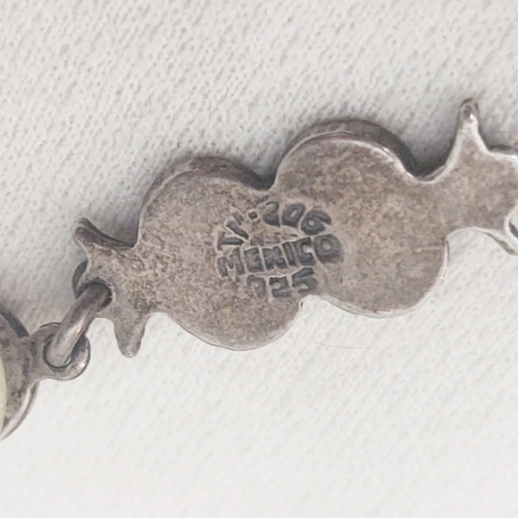 Vintage Taxco Sterling Silver Mid-Century Modern Earrings - Picture 4 of 4